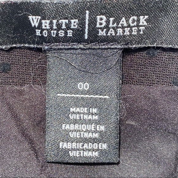 White house black market pencil skirt Black size 0 - Picture 8 of 9